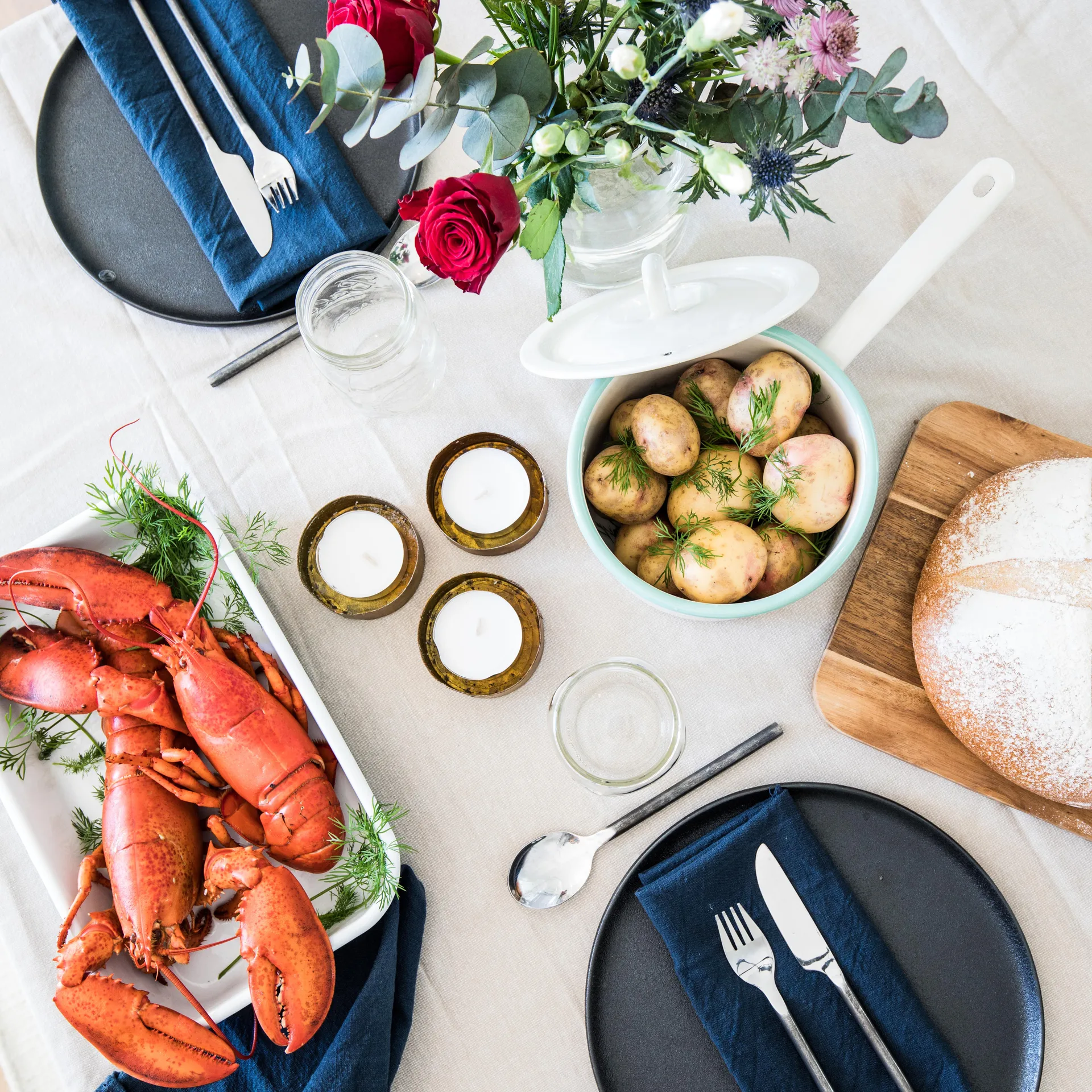 Casserole avec poignée longue Kockums 2,3 l, Cream Lux (beige) Kockums Jernverk