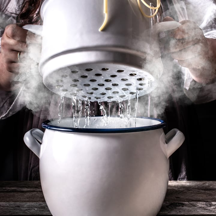Cocotte et passoire Kockums Paket, Kockums White Kockums Jernverk