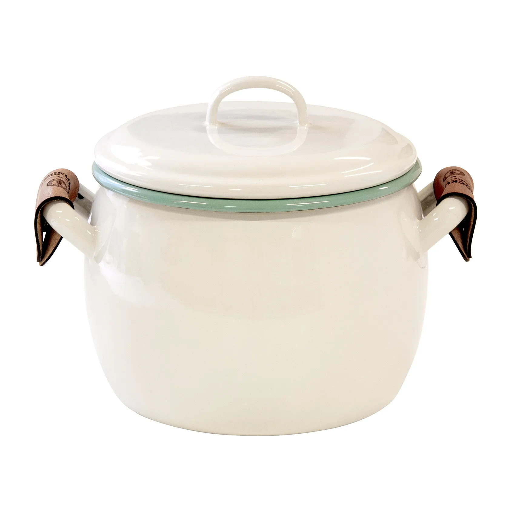 Ensemble de protège-poignée pour cocotte Kockums 4 L, 6x11 cm-cuir de Tärnsjö Kockums Jernverk