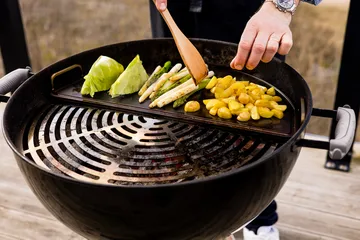 Plancha Kockums - Noir, demi-rond, 55 cm - Kockums Jernverk