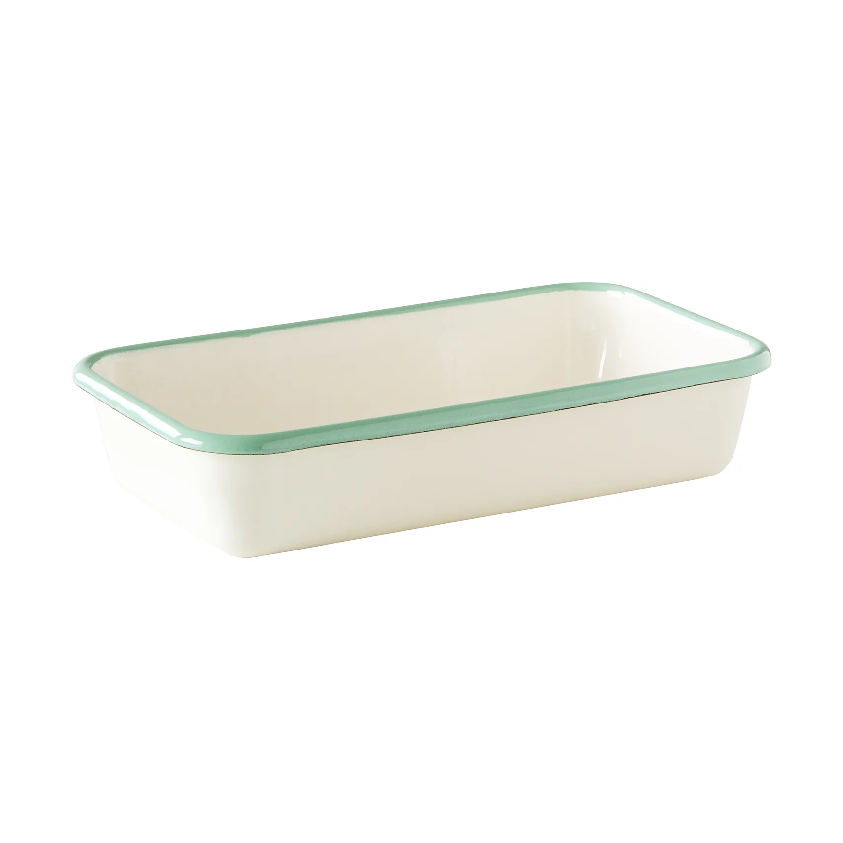 Plat à four Kockums, Cream lux-vert, 23x13,5 cm Kockums Jernverk