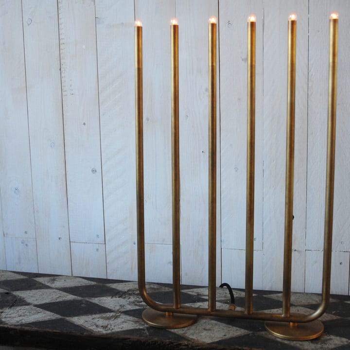 Bougeoir December 6, Laiton brut Konsthantverk