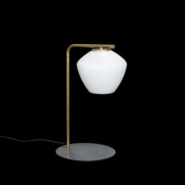 Lampe de table DK - noir/opale - Konsthantverk