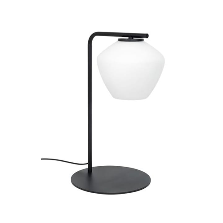 Lampe de table DK - noir/opale - Konsthantverk