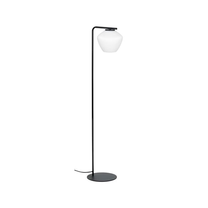 Lampe sur pied DK - noir/opale - Konsthantverk