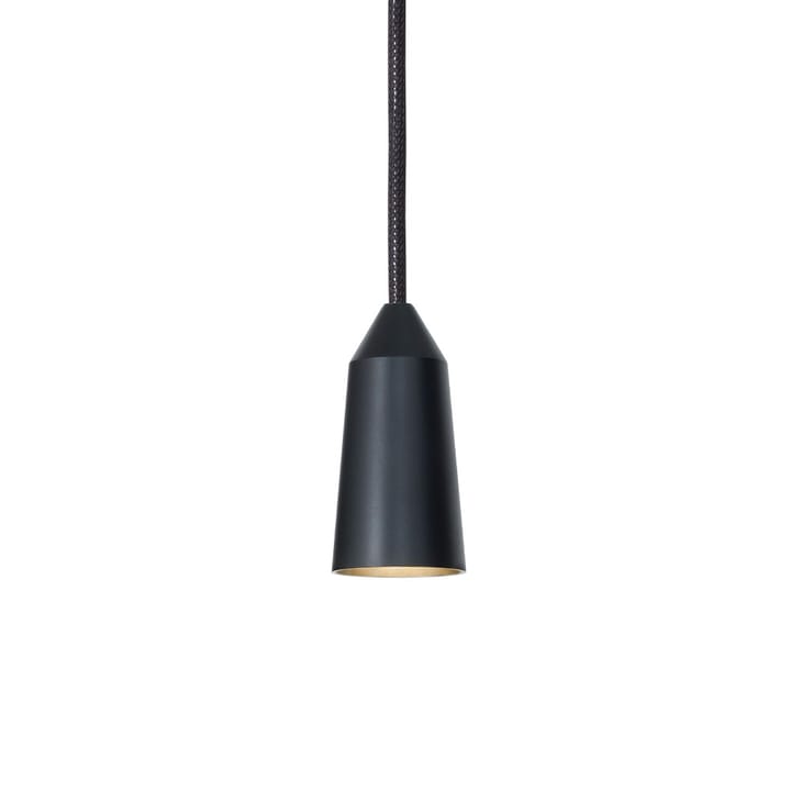 Pendule Massiv - noir, double cône - Konsthantverk
