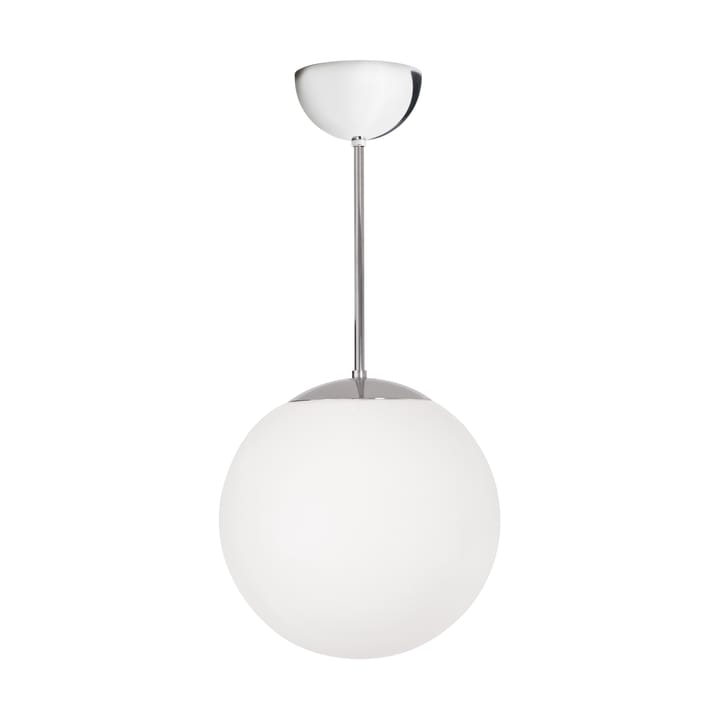 Suspension Funkis Glob - White-chrome Ø25 cm - Konsthantverk