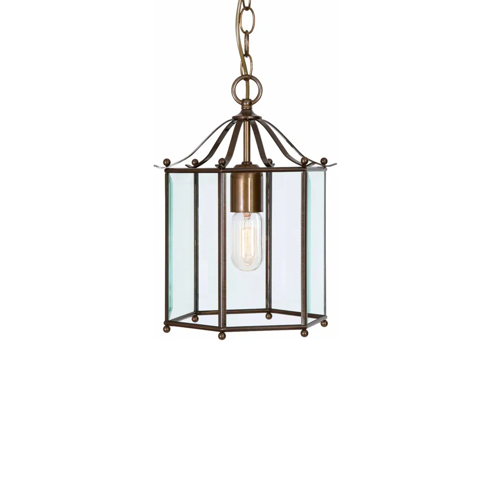 Suspension Glimminge 1 Ø21,5 cm, Laiton oxydé Konsthantverk