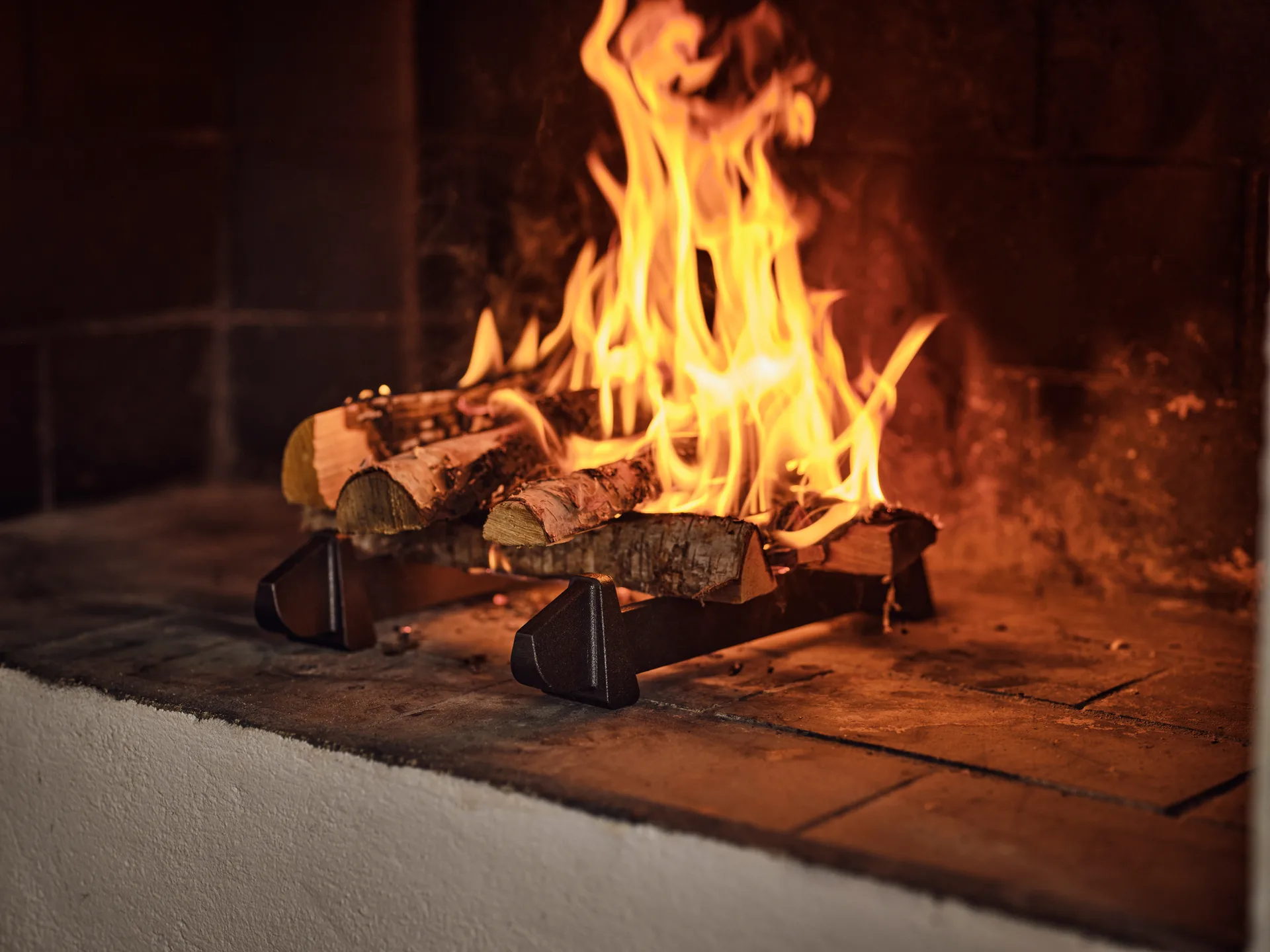 Coffret de deux chiens de feu Korbo Fire-works 2 pièces, Fonte KORBO