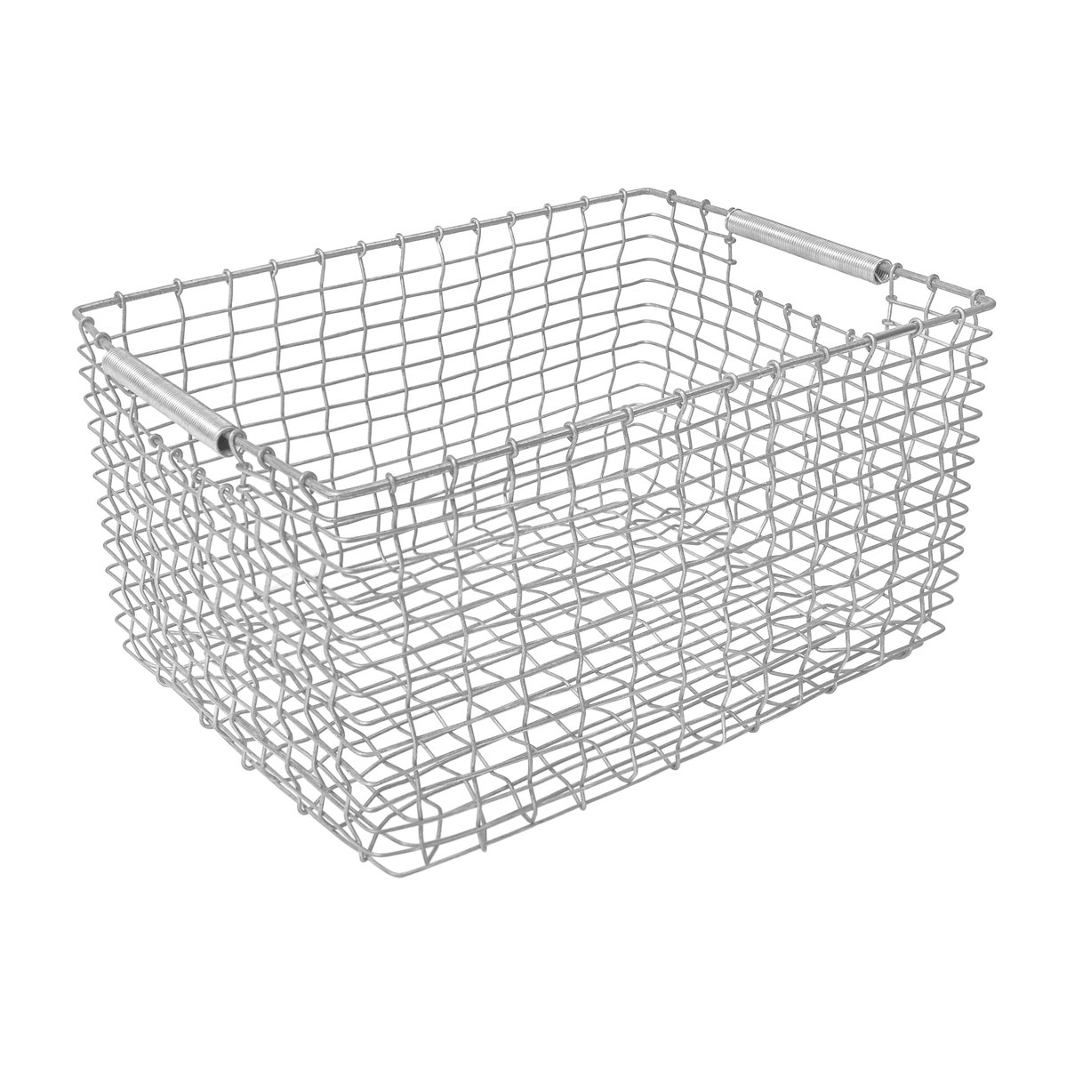 KORBO Panier de rangement Rectangular 23 Acier galvanisé