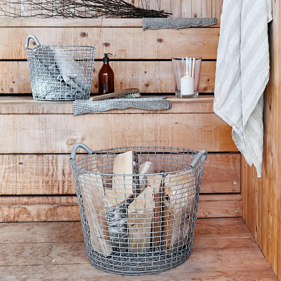 Panier Korbo bin 16, acier galvanisé KORBO