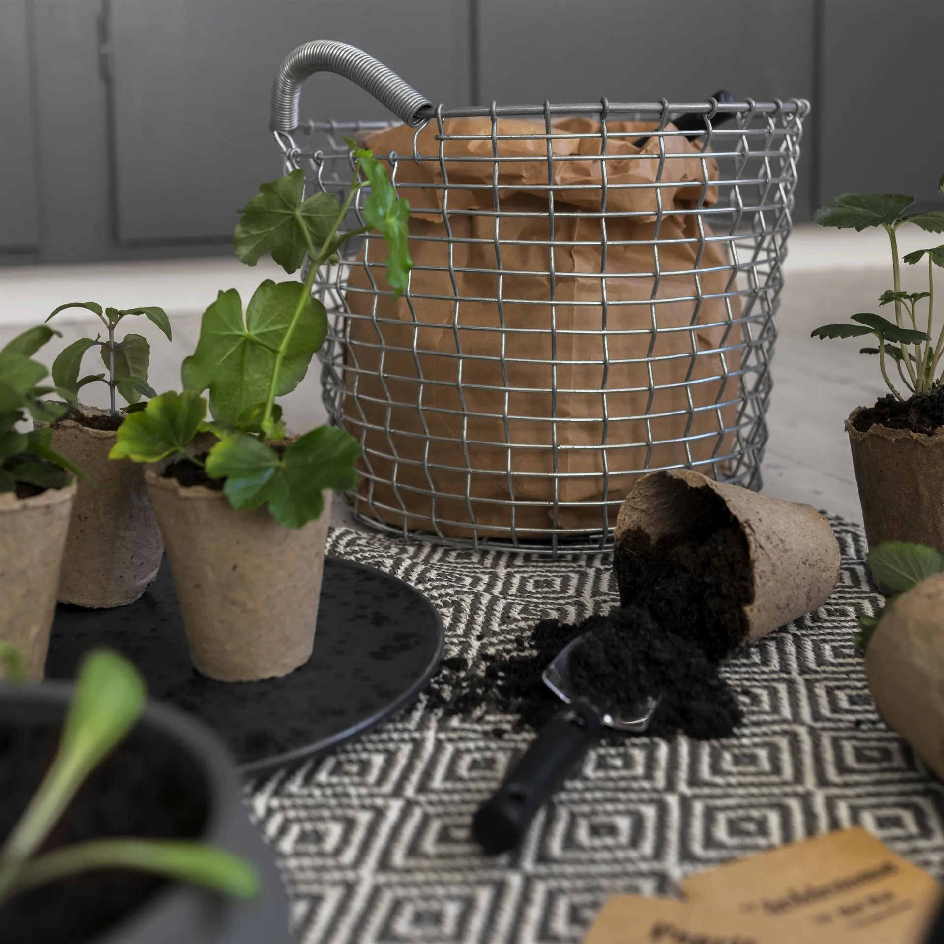 Panier Korbo bin 16, acier galvanisé KORBO