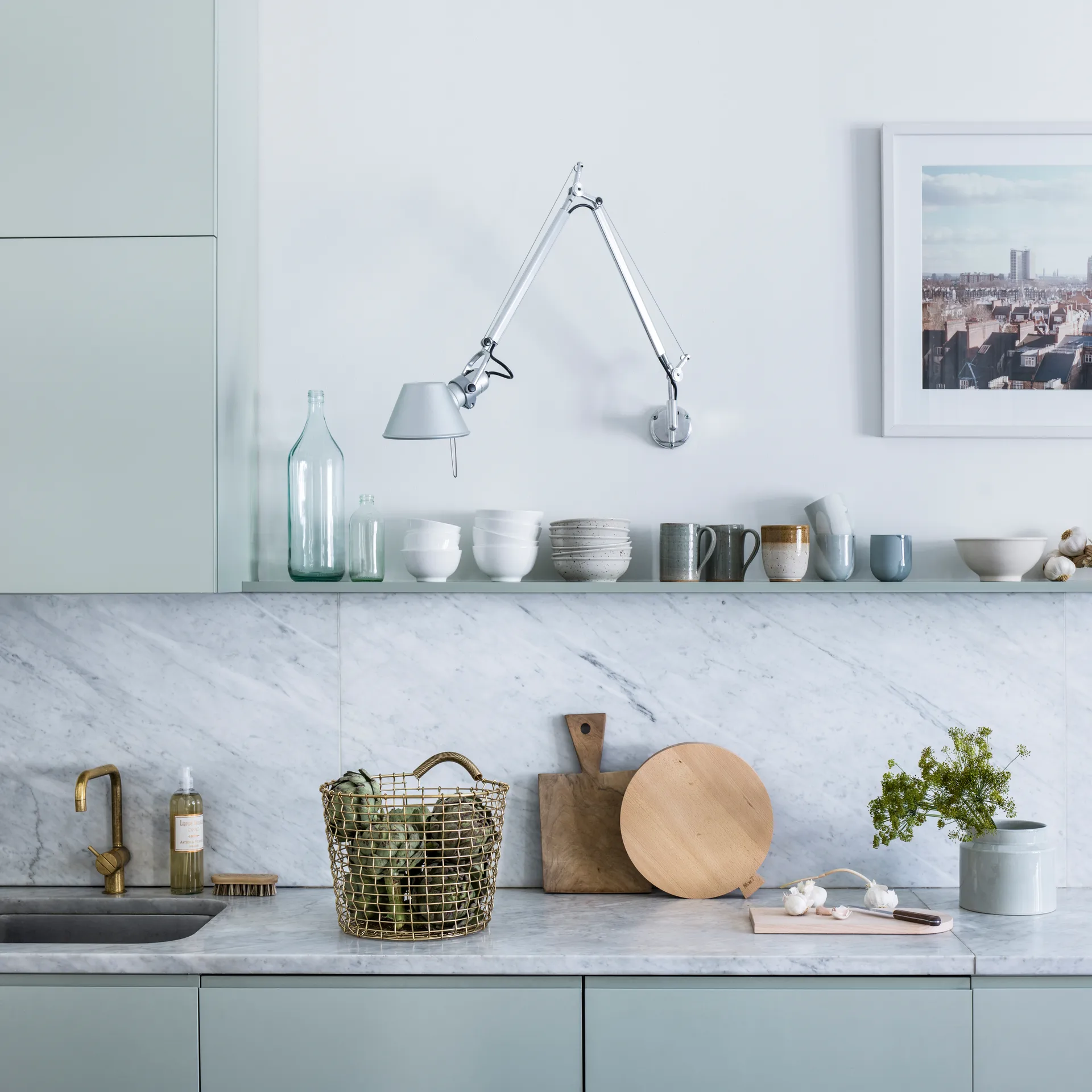 Panier Korbo bin 16, laiton KORBO