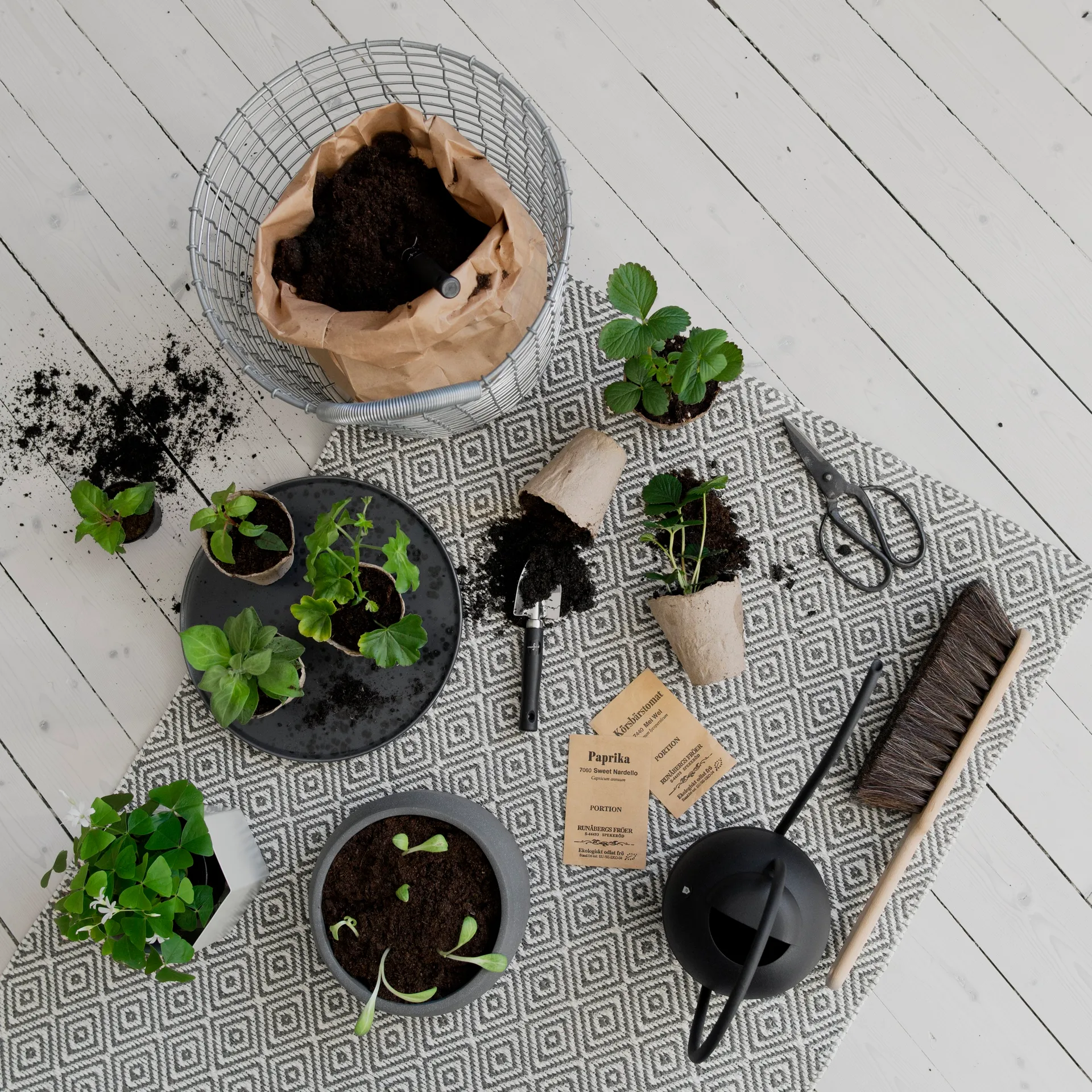 Panier Korbo bin 18, acier galvanisé KORBO