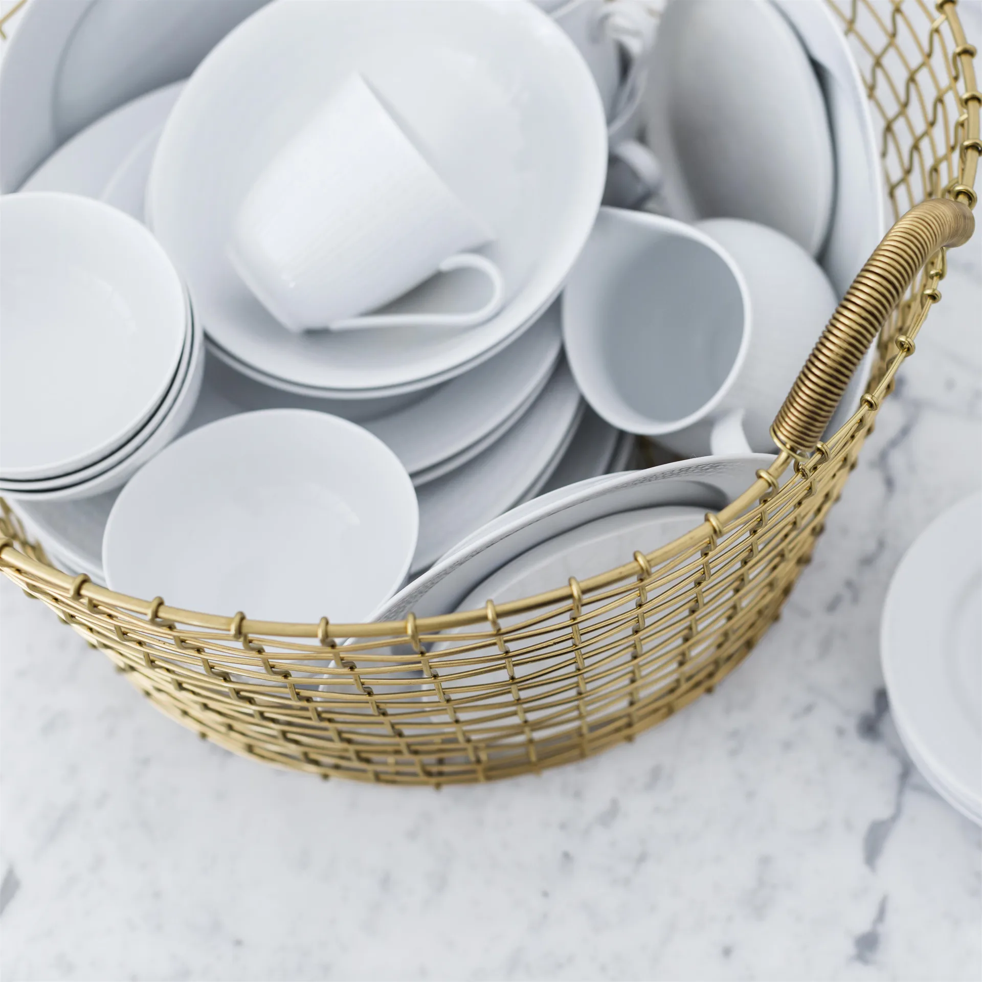 Panier Korbo Classic 35, laiton KORBO