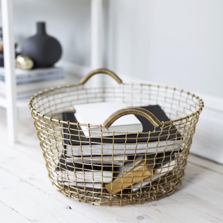 Panier Korbo Classic 35, laiton KORBO