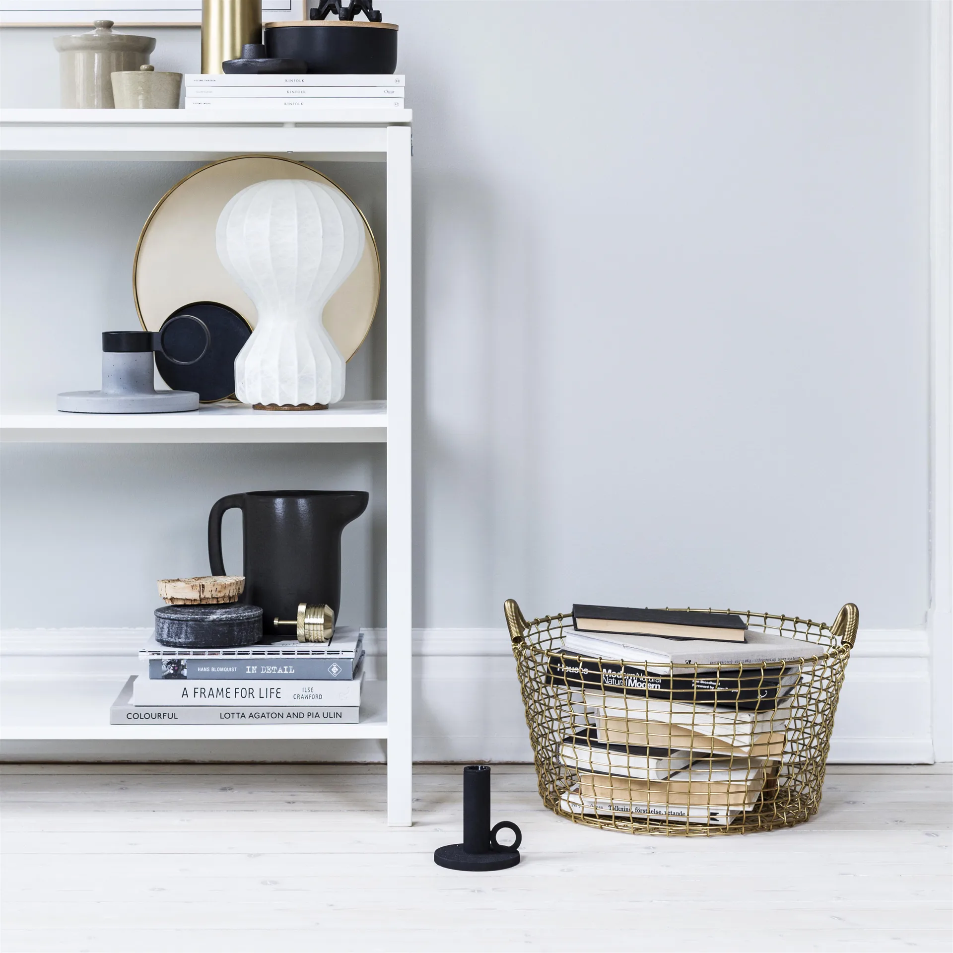 Panier Korbo Classic 35, laiton KORBO