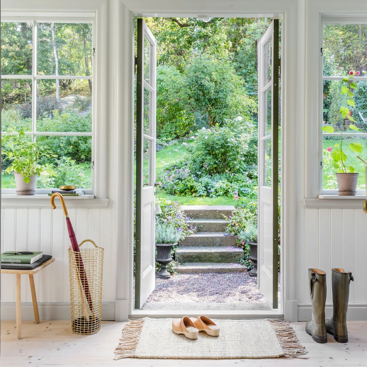 Porte-parapluie Umbrella Bin Korbo, Laiton KORBO