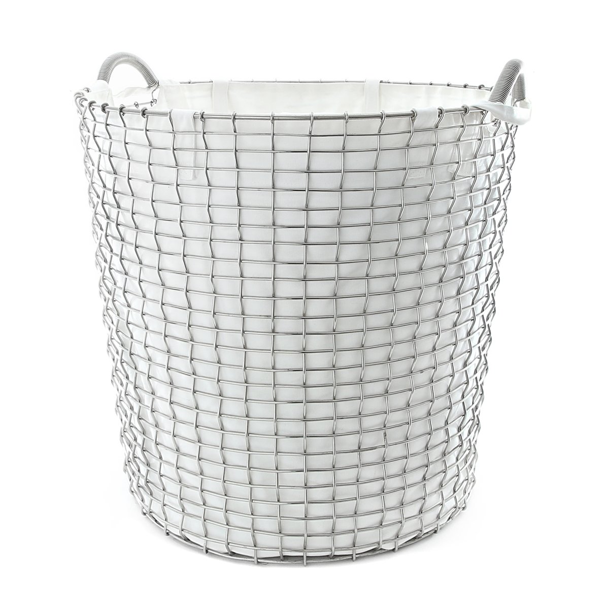 KORBO Sac pour panier à linge Korbo blanc 65 L | Design Scandinave | Paniers de rangement | Blanc