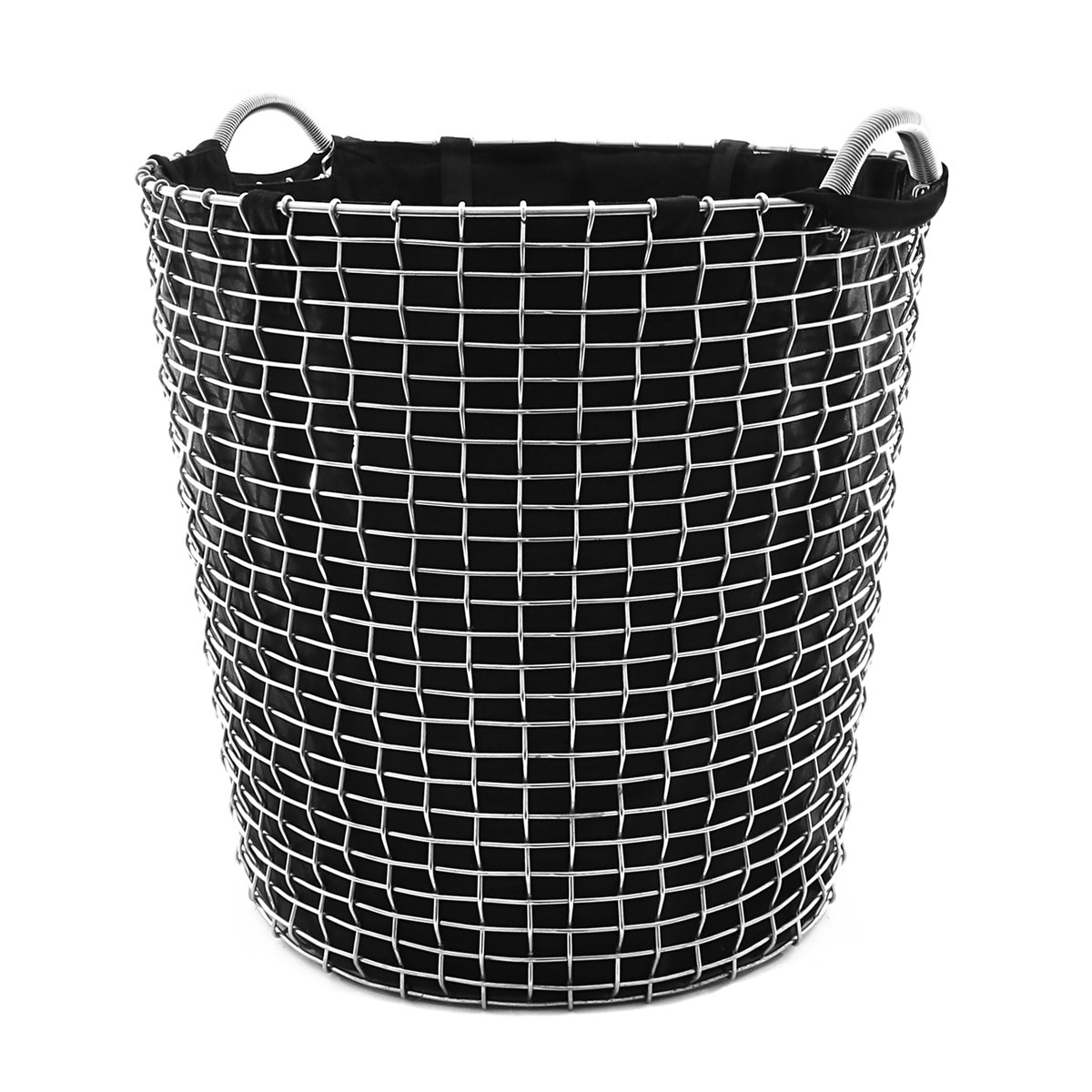 KORBO Sac pour panier à linge Korbo noir 65 L | Design Scandinave | Paniers de rangement | Noir