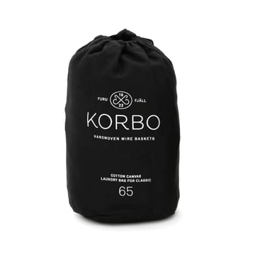 Sac pour panier à linge Korbo - noir 65 L - KORBO