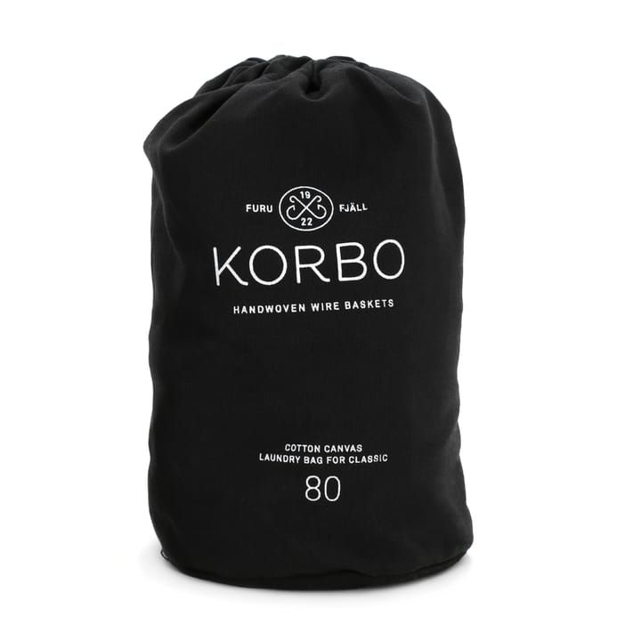 Sac pour panier à linge Korbo - noir 80 L - KORBO