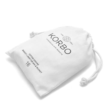 Sac pour panier Korbo 16 - blanc - KORBO