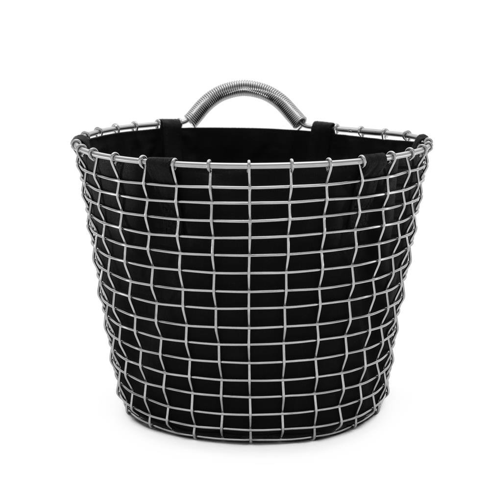 KORBO Sac pour panier Korbo 16 noir | Design Scandinave | Paniers de rangement | Noir
