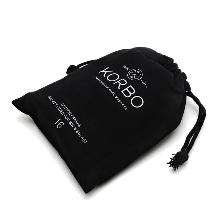 Sac pour panier Korbo 16 - noir - KORBO