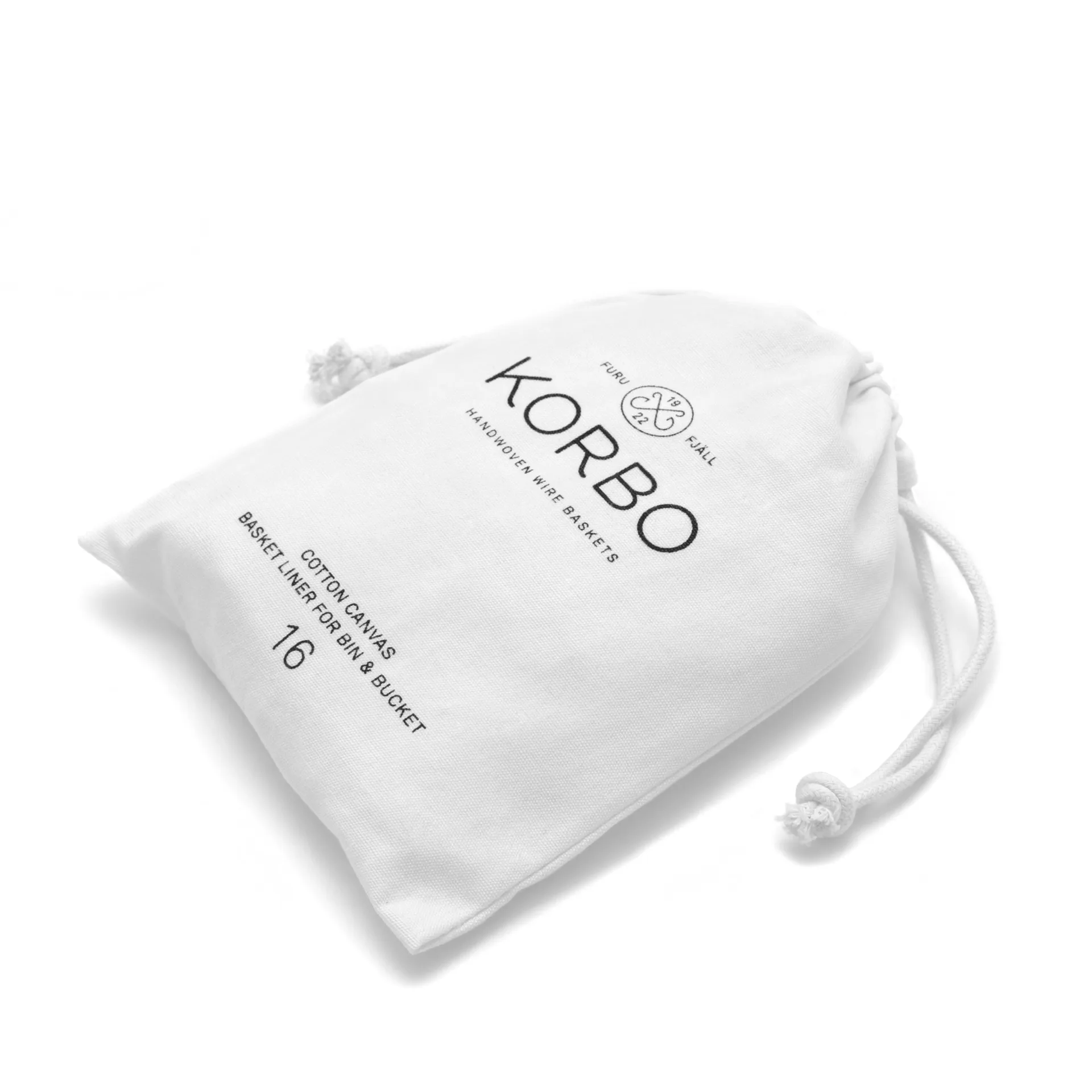 Sac pour panier Korbo 24, blanc KORBO