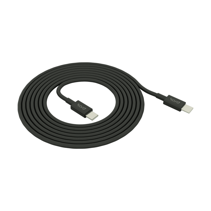 Câble de charge Kord USB-C vers USB-C 1,8 m - Black - Kord