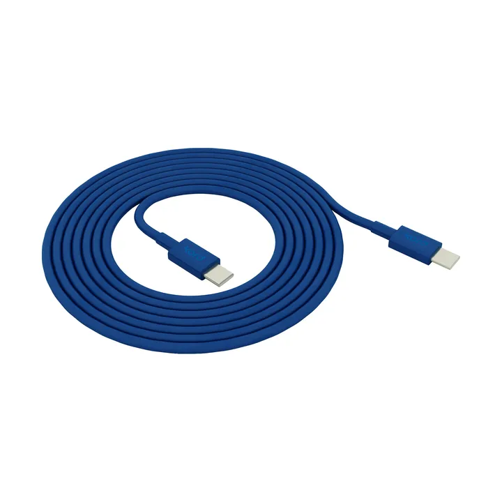 Câble de charge Kord USB-C vers USB-C 1,8 m - Catalina Blue - Kord