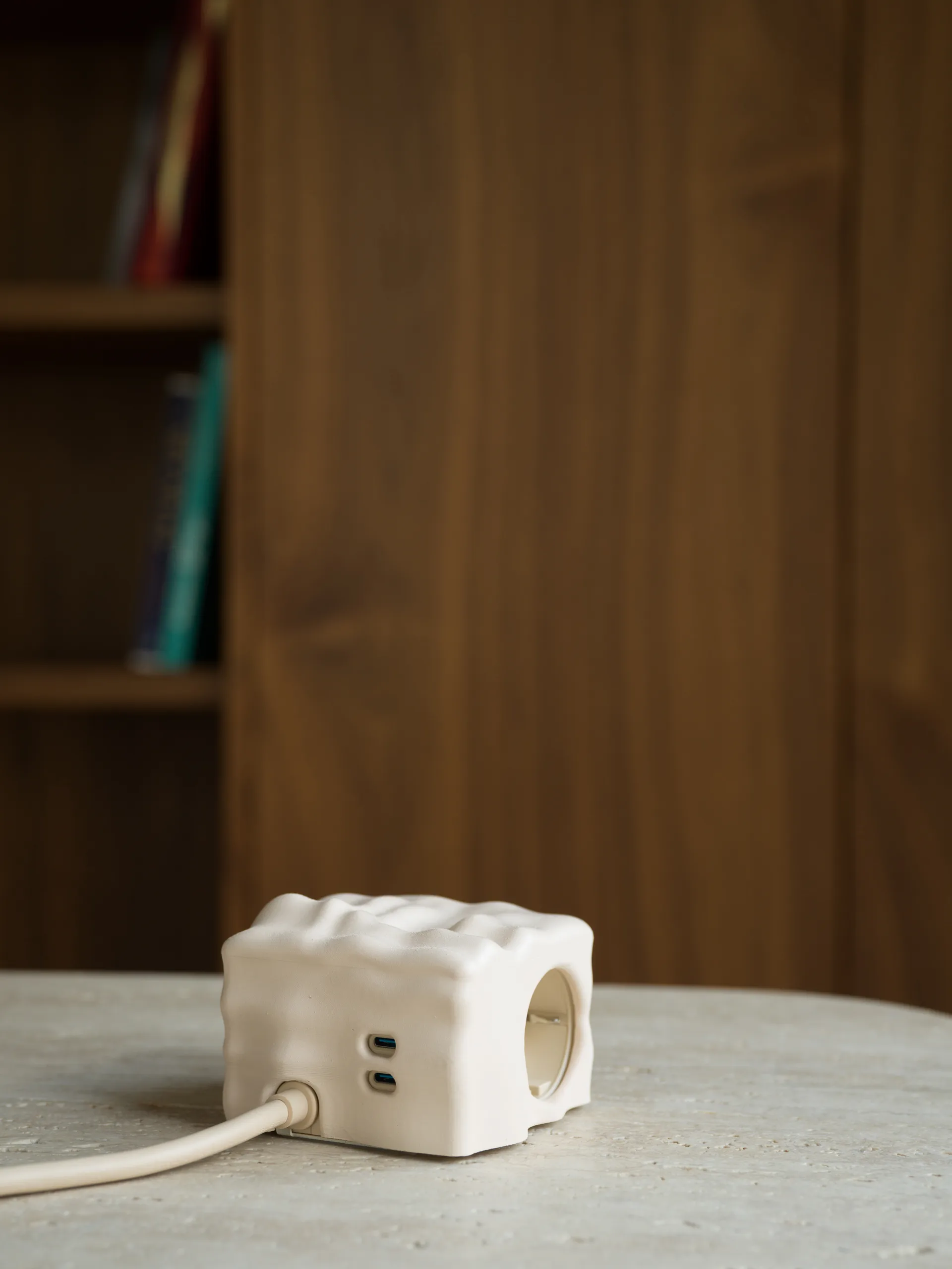 Coque Cumulus+ case pour multiprise Cuboid, Beige Kord