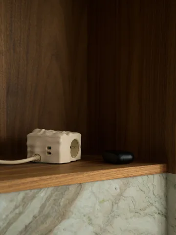 Coque Cumulus+ case pour multiprise Cuboid - Beige - Kord