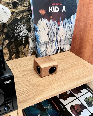 Kord x Bark woodencase-coque pour multiprise Cuboid+ - Écorce - Kord