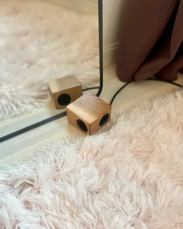 Kord x Bark woodencase-coque pour multiprise Cuboid+ - Écorce - Kord