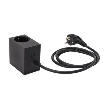 Multiprise USB-C Cuboid+ 30W 2 m - Black - Kord
