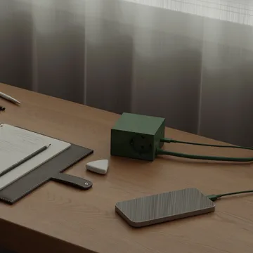 Multiprise USB-C Cuboid+ 30W 2 m - Dark Green - Kord