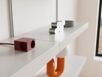 Multiprise USB-C Cuboid+ 30W 2 m - Fired Brick - Kord