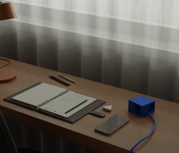 Prise Cuboid+ USB-C 30W 2 m - Catalina Blue - Kord