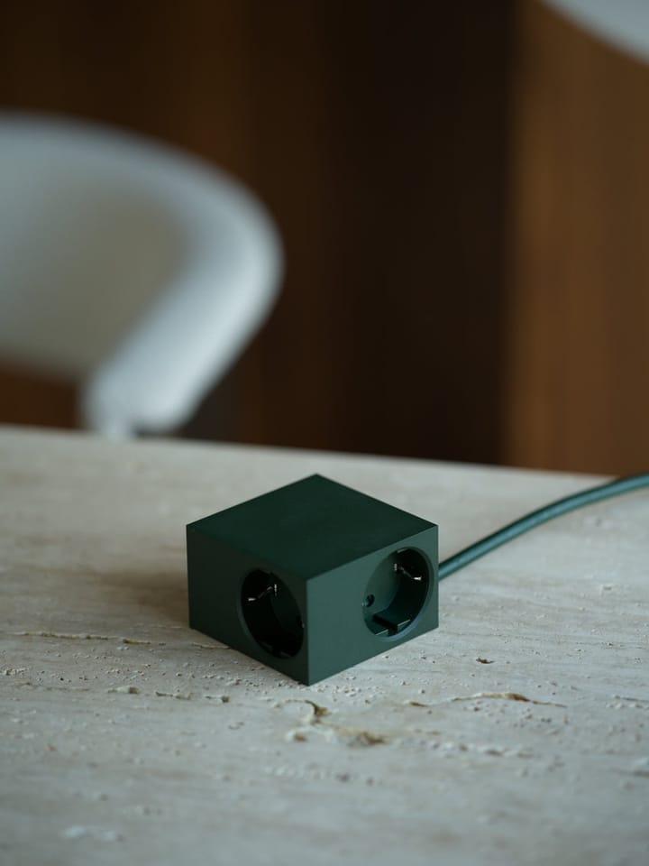 Prise Cuboid+ USB-C 30W 2 m, Dark Green Kord