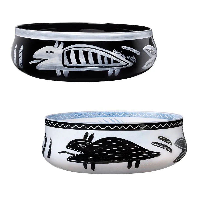 Assiette Caramba, blanc Kosta Boda