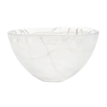 Bol Contrast 160 mm - Blanc-blanc - Kosta Boda