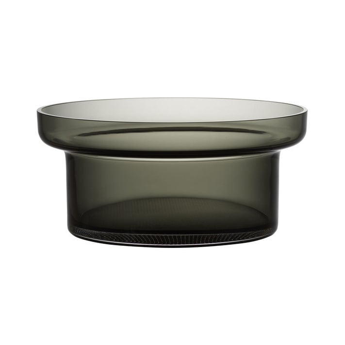 Kosta Boda Bol Limelight 24,5 cm Gris | Design Scandinave | Saladiers de service | Gris