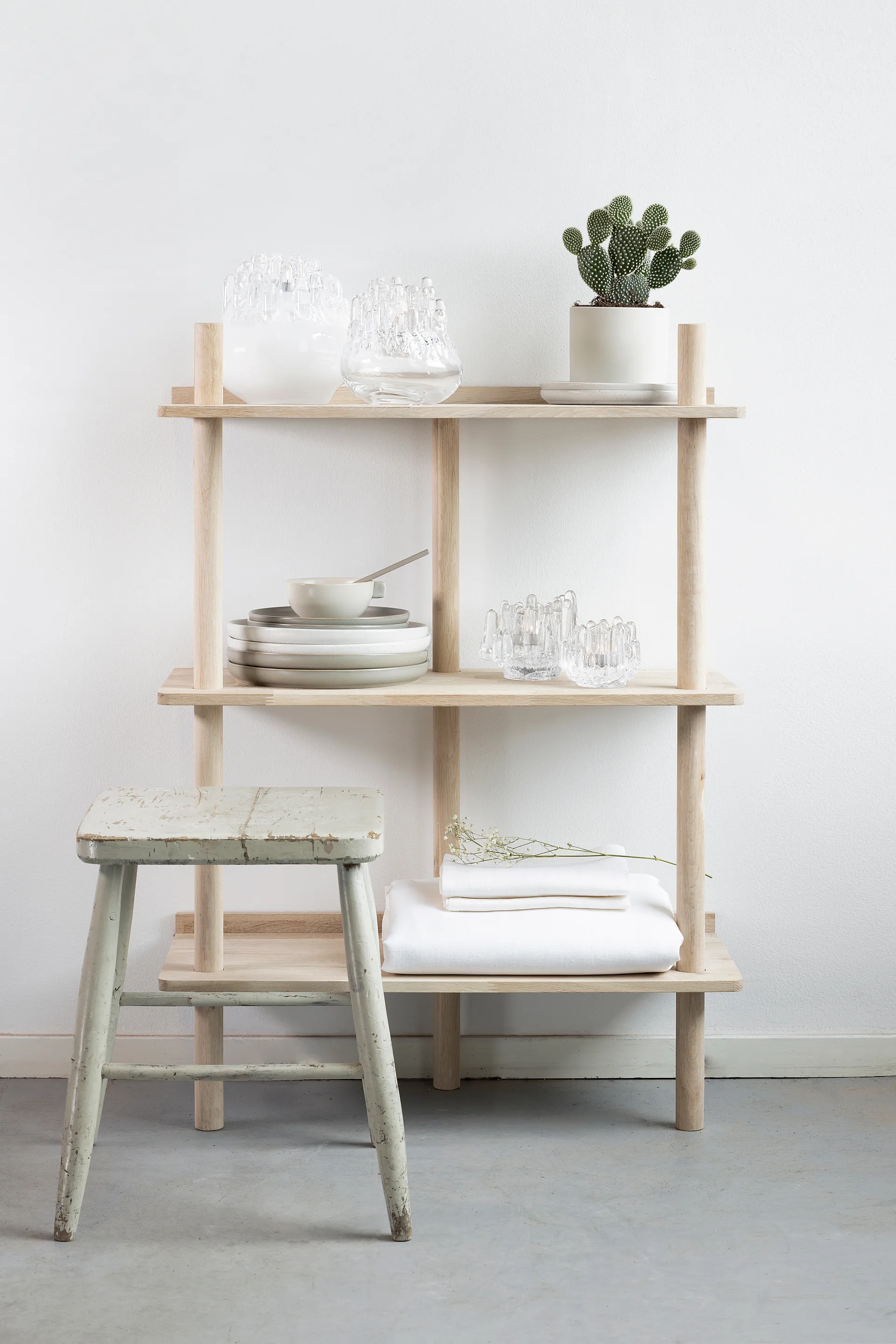 Bougeoir Polar 112 mm, Transparent Kosta Boda