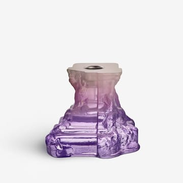 Bougeoir Rocky Baroque 95 mm - Lilas - Kosta Boda