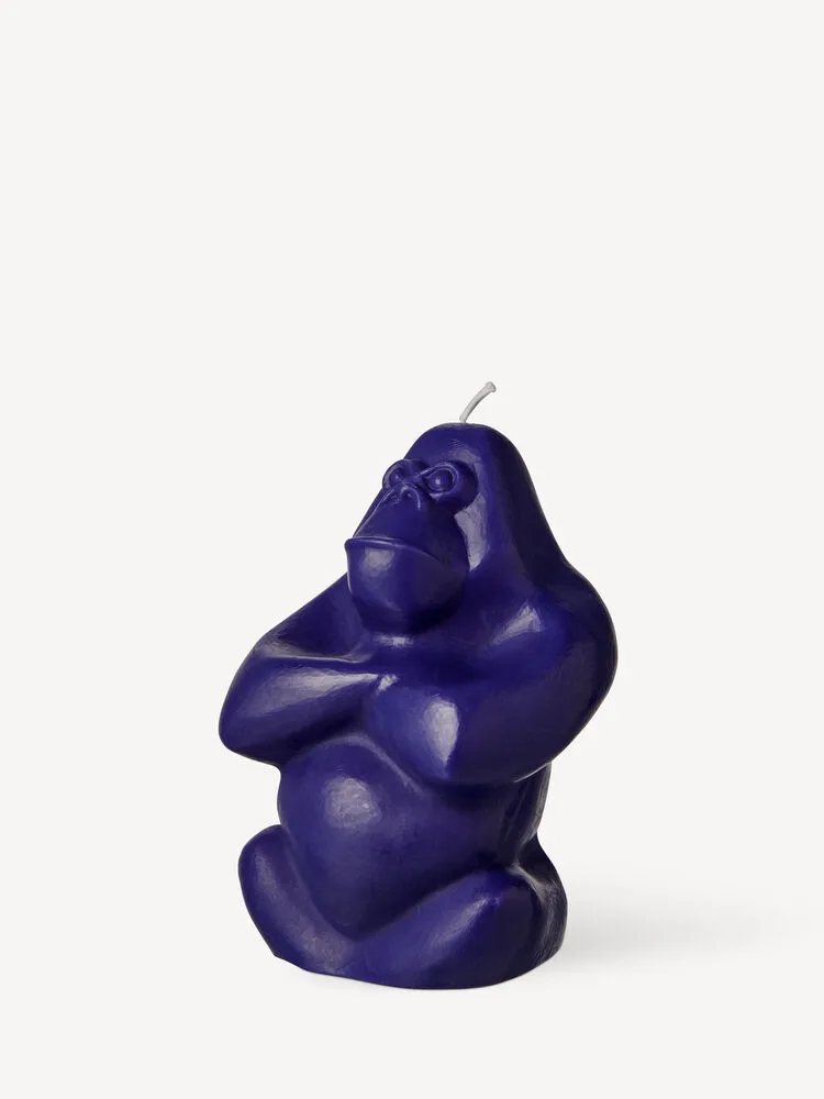 Bougie Gabba Gabba Hey 11,5 cm, Bleu Kosta Boda