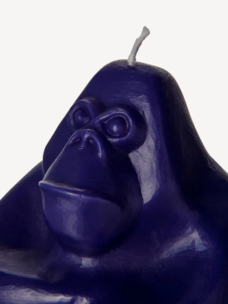 Bougie Gabba Gabba Hey 11,5 cm, Bleu Kosta Boda