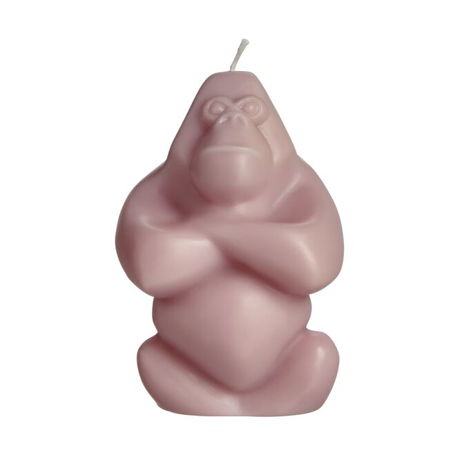 Kosta Boda Bougie Gabba Gabba Hey 11,5 cm Rose | Design Scandinave | Bougies | Rose