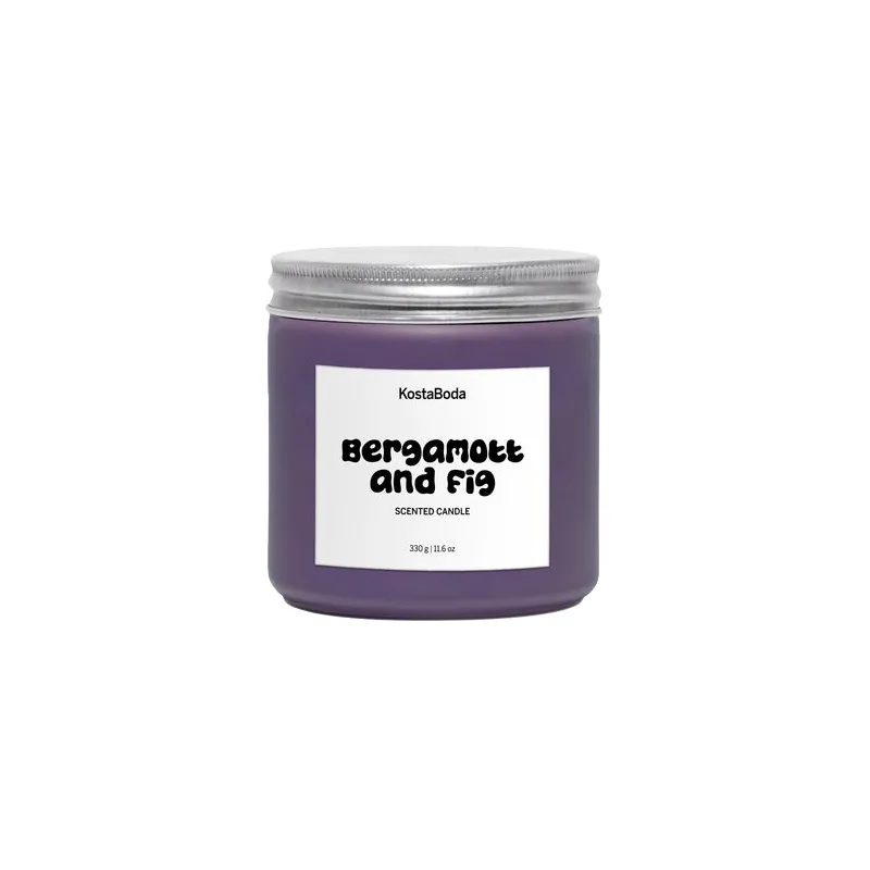 Bougie parfumée Mind, Bergamott & Fig, 330 g Kosta Boda